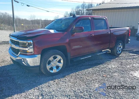 2017 Chevrolet Silverado 1500 1Lt из США, поврежденный, VIN 3GCUKRER6HG260496